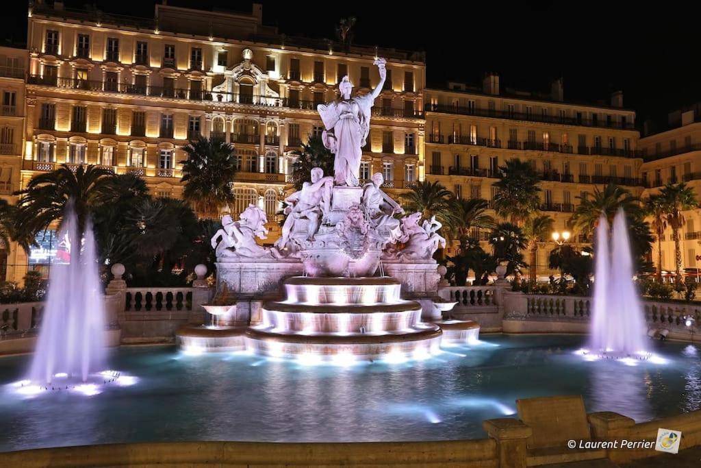 Charmant T2 - Hypercentre - 24/7 Toulon Exterior foto